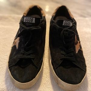 Golden Goose Black & Leopard